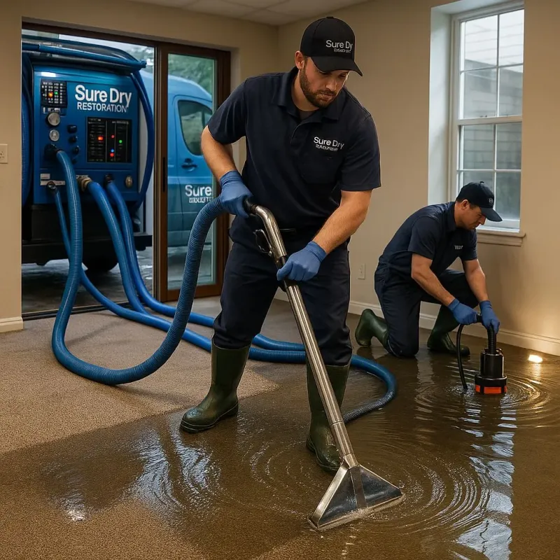 Water Extraction and Removal process in Hermon, ME